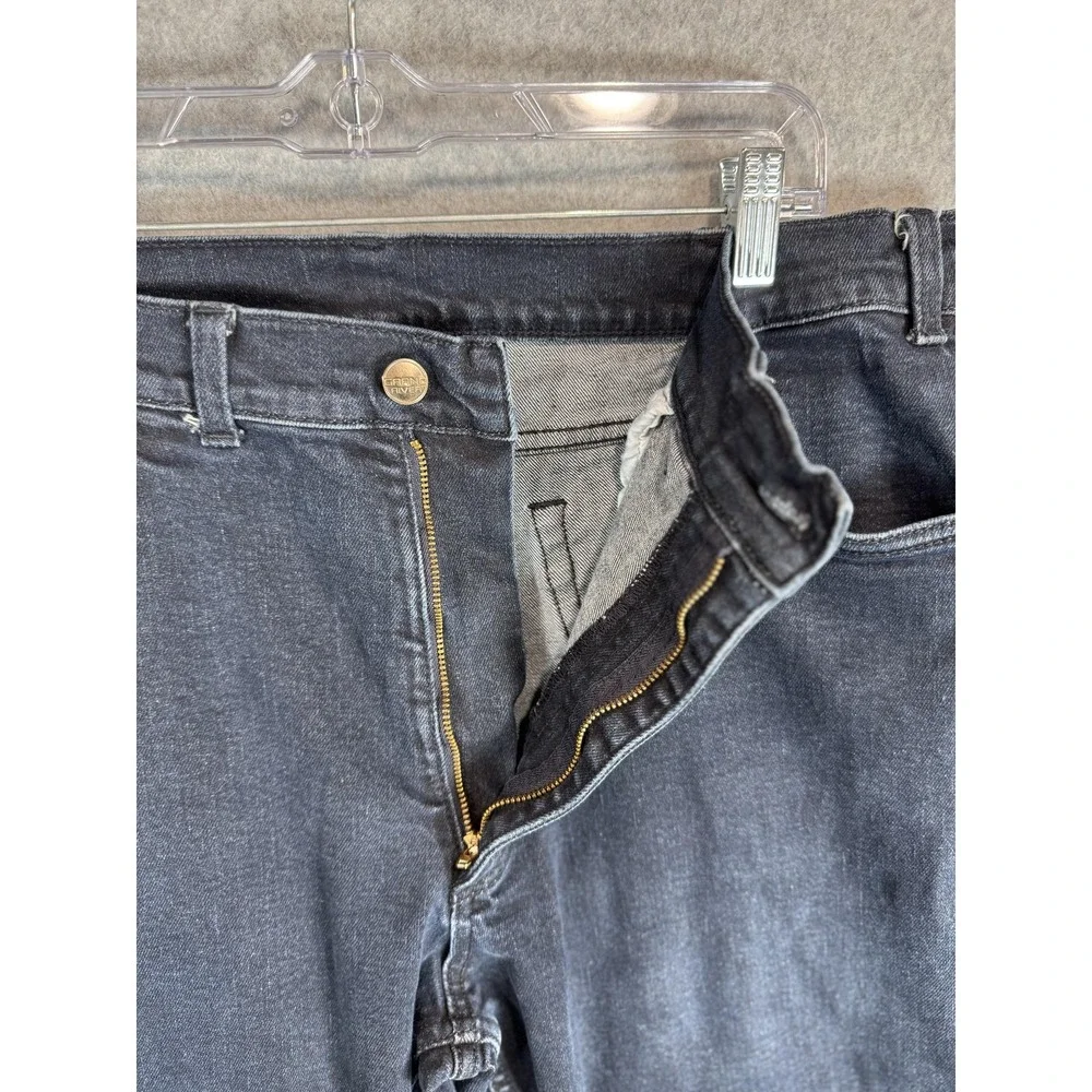 Grand River Jeans Mens 38x30 Black‎ Stretch SLIP 444 Traditional Fit Denim Pants